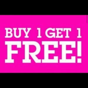 Buy one get one free